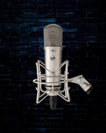 WARM AUDIO WA-87jr Large-Diaphragm FET Condenser Microphone - Nickel