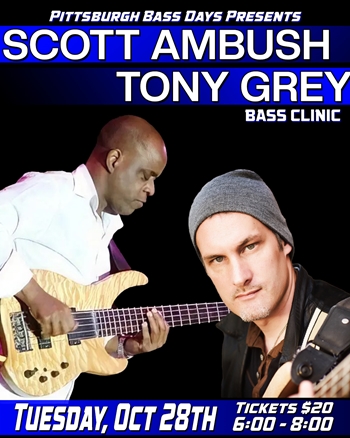 Presents Scott Ambush Bass Clinic @ Next Door Cafe - 10/28/25
