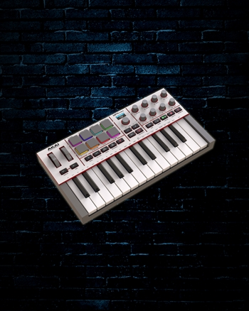Akai MPK Mini IV 25-Key MIDI Keyboard Controller - White