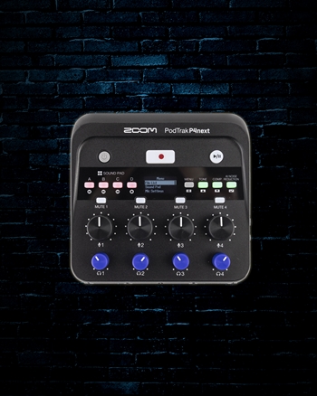 Zoom PodTrak P4next Podcast Recorder