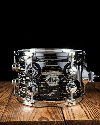 Drum Workshop 7"x10" Collector's Series SSC Maple Tom - Black Oyster Glass