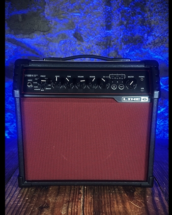 Line 6 Spider V20 MKII - 20 Watt 1x8" Guitar Combo - Red Edition *USED*