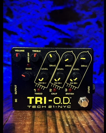 Tech 21 TRI-O.D. Overdrive Pedal *USED*