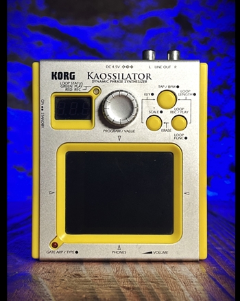 Korg Kaossilator Dynamic Phrase Synthesizer Pedal *USED*