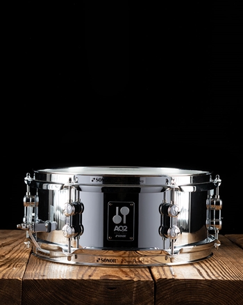 Sonor 5"x12" AQ2 Steel Snare Drum