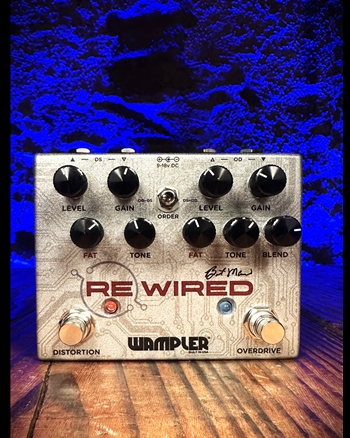 Wampler ReWired Brent Mason Signature Overdrive/Distortion Pedal *USED*