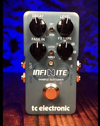 TC Electronic Infinite Mini Sample Sustainer Pedal  *USED*