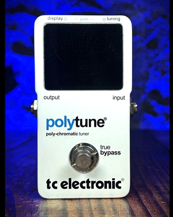 TC Electronic Polytune Poly-Chromatic Tuner Pedal (Version 1) * USED*