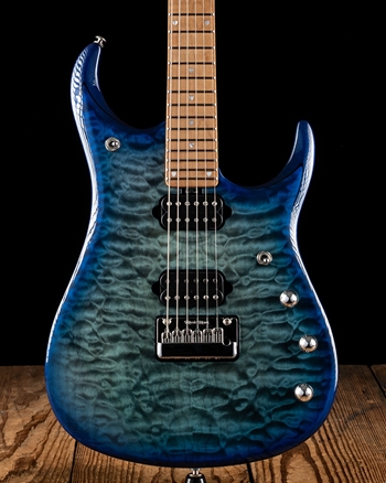Ernie Ball Music Man BFR JP15 John Petrucci Signature - Cerulean Paradise Quilt *USED*