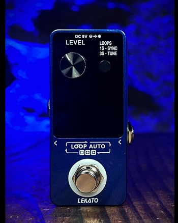 Lekato Looper Pedal - Blue *USED*