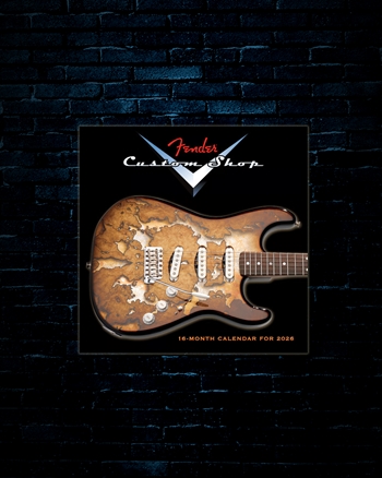 Fender Custom Shop 2026 Calendar
