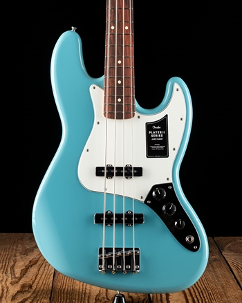 Fender Player II Jazz Bass - Aquatone Blue
