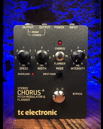 TC Electronic SCF Gold Stereo Chorus Flanger Pedal *USED*