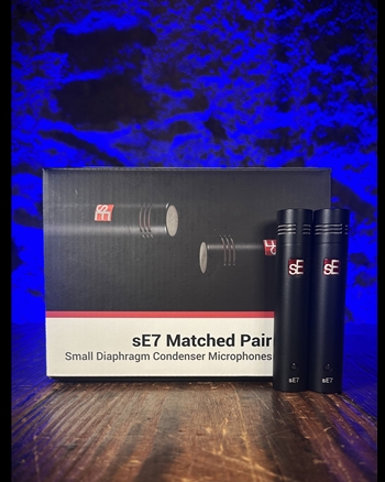 sE Electronics sE7 Small-Diaphragm Condenser Microphones (Pair) *USED*