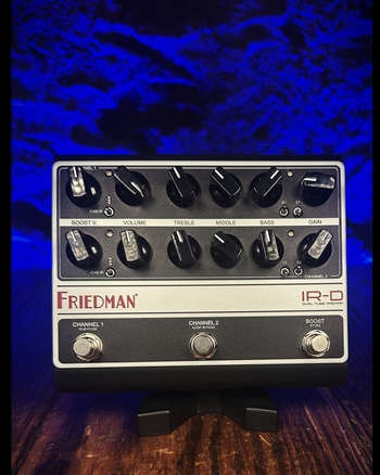 Friedman IR-D Dual Tube Preamp & DI Pedal *USED*