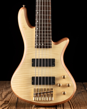 Schecter Stiletto Custom-6 - Natural Satin *USED*