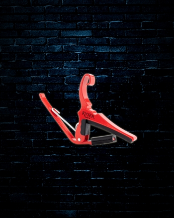 Kyser 6-String Acoustic Quick-Change Capo - Lipstick Red