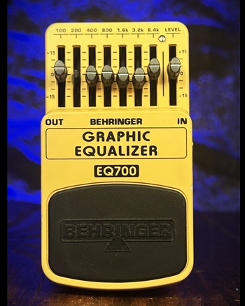 Behringer EQ700 7-Band Graphic Equalizer Pedal *USED*