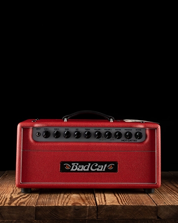 Bad Cat Mod Shop Hot Cat 50 Guitar Head - Vermillion