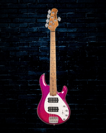 Ernie Ball Music Man StingRay Special 5 HH - Soda Pink Sparkle