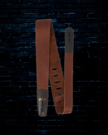 Martin Buffalo Leather Lock-It Guitar Strap - Tan