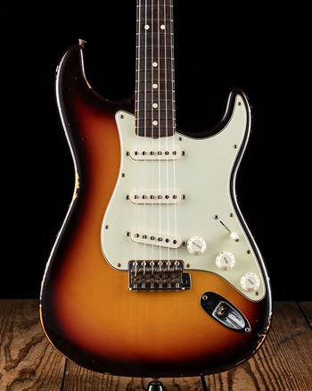 Fender Custom Shop 1963 Stratocaster Relic - Chocolate 3-Color Sunburst *USED*