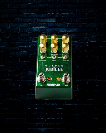 Wampler Golden Jubilee Dual Overdrive & Distortion Pedal