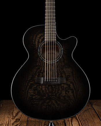 Mitchell MX420 Quilt Ash Burl - Midnight Black *USED*