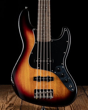 Squier Jazz Bass V - 3-Color Sunburst *USED*