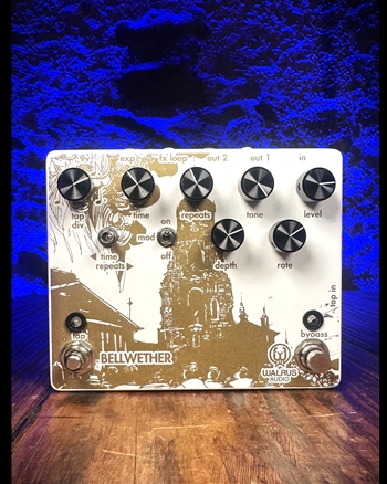 Walrus Audio Limited Edition Bellwether v1 Analog Delay Pedal - Pearl/Gold *USED*