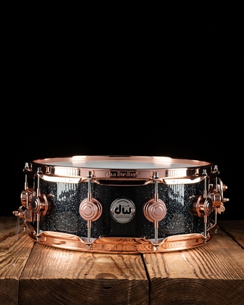 Drum Workshop 5"x14" Collector's Series SonicPly Snare Drum - Black Ice