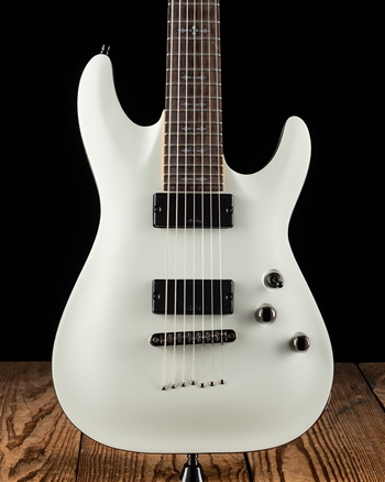 Schecter Diamond Series Demon-7 - Vintage White *USED*