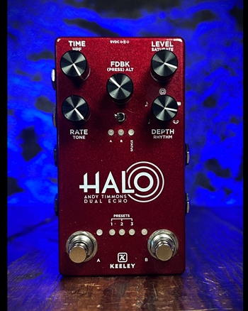 Keeley Halo - Andy Timmons Dual Echo Pedal  *USED*