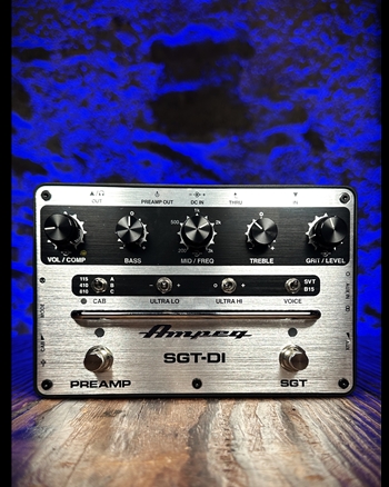 Ampeg SGT-DI Bass Preamp & DI Pedal *USED*