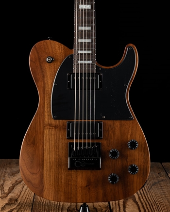 JERICHO GUITARS Fusion Walnut EverTune 6 Baritone - Natural *USED*