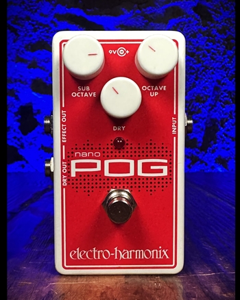 Electro-Harmonix Nano POG Polyphonic Octave Generator Pedal *USED*
