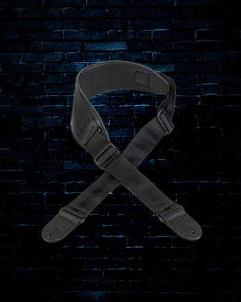 LM 3.5" The Behemoth Nylon Guitar Strap - Black