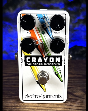 Electro-Harmonix Crayon - Full Range Overdrive Pedal *USED*