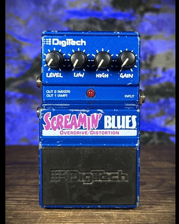 DigiTech Screamin' Blues Overdrive/Distortion Pedal *USED*