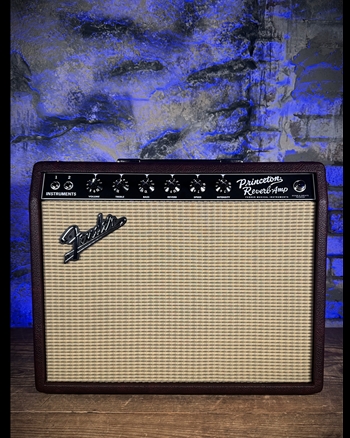 Fender FSR '65 Princeton Reverb - 12 Watt 1x10" Guitar Combo - Wine *USED*