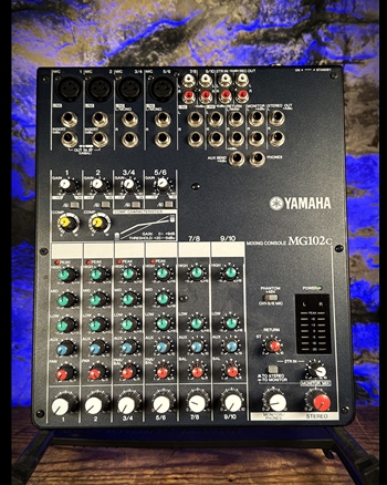 Yamaha MG102C - 10 Input Analog Stereo Mixer *USED*