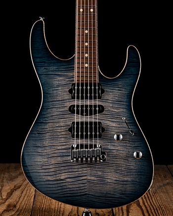 Suhr Modern Plus - Faded Trans Whale Blue Burst *USED*
