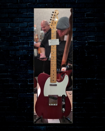 Fender Custom Shop 1958 Top-Load Journeyman Relic Telecaster - Firemist Red