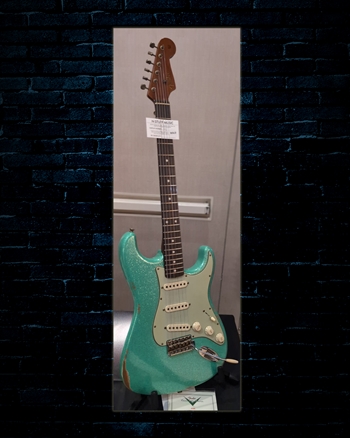 Fender Custom Shop Limited Edition '60s Relic Stratocaster - Sea Foam Green Sparkle