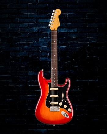 Fender American Professional Stratocaster HSS - Aged Cherry Burst