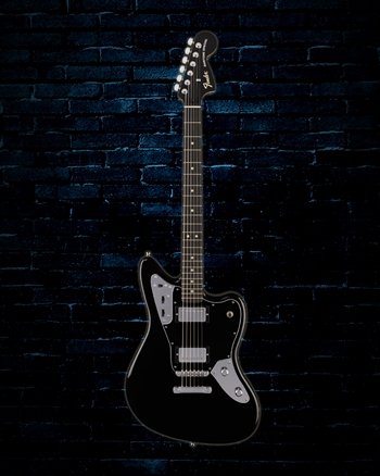 Fender Limited Player Fusion Jaguar Baritone Special - Black