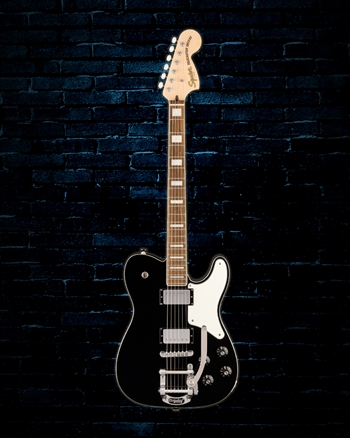 Squier Paranormal III Troublemaker Telecaster Deluxe w/Bigsby - Black