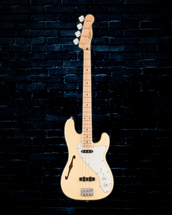 Squier Paranormal III Precision Bass Thinline SJ - Vintage White