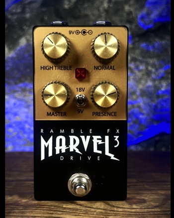 Ramble FX Marvel Drive 3 Overdrive Pedal *USED*