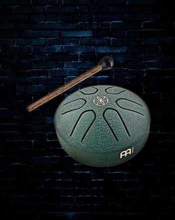 Meinl Sonic Energy 3" Pocket Steel Tongue Drum - Dark Green